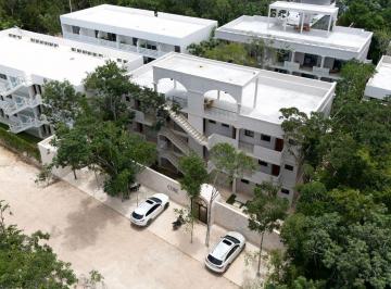 Departamento · 50m² · 1 Recámara · 5 Estacionamientos · Departamento en Core Tulum | Inversión Lista Para Airbnb en Región 15