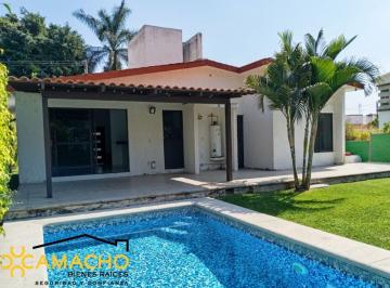 Casa de 3 habitaciones, Atlatlahucan · Casa con Alberca en Renta Y/o Venta en Lomas de Cocoyoc Olc - 4421