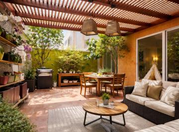 Departamento de 2 habitaciones, Benito Juárez · Garden House con Patio Privado en Venta en Nápoles – Espacio Exterior Único Terraza
