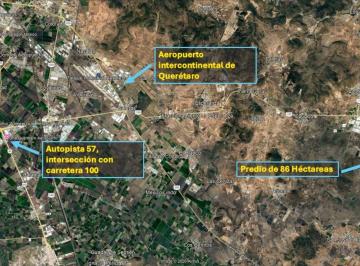 Terreno / Lote , Colón · Terreno de 86 Hectáreas Agroindustriales en Colón Querétaro, con Pozo E Ideales Para Invernadero.