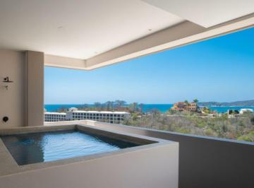 Departamento de 2 habitaciones, Santa María Huatulco · Departamento con Vista Al Mar y Alberca Privada, en Venta, Arrocito, Huatulco