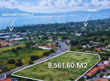 Terreno comercial , Chapala · Terreno Mixto Distrital de 8561 m² en Venta, San Antonio Tlayacapan