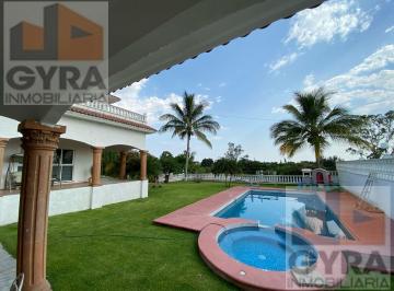 Casa · 400m² · 5 Recámaras · 4 Estacionamientos · Residencia en Venta con Amplio Terreno en Lomas de Cocoyoc – Vista Al Tepozteco