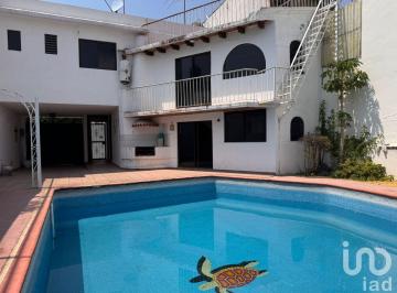 Casa · 198m² · 3 Recámaras · 2 Estacionamientos · Casa en Venta con Alberca en Fraccionamiento con Vigilancia, Zona Centro Sur, Cuernavaca.