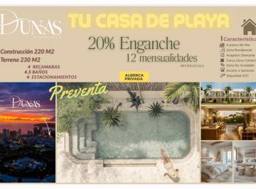 Villa · 230m² · 4 Recámaras · 4 Estacionamientos · Villa, en Venta, Costera Las Palmas Diamante, Acapulco Guerrero