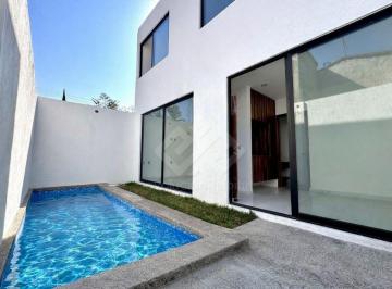 Casa de 3 habitaciones, Emiliano Zapata · Casa en Venta, Nueva en Privada de Solo 5 Casas, Acabados Minimalistas con Alberca y Jardin Propio