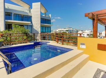 Departamento · 186m² · 2 Recámaras · Penthouse con Alberca Privada a Pasos del Mar!