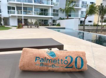 Departamento · 160m² · 3 Recámaras · 2 Estacionamientos · Departamento en Venta en Cancún de 3 Recámaras, Palmetto 20, Palmaris