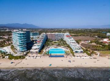 Departamento de 3 habitaciones, Bahía de Banderas · Departamento Frente Al Mar, Nuevo Vallarta. Vista Frontal Al Mar. Beachfront Condo For Sale, Nv