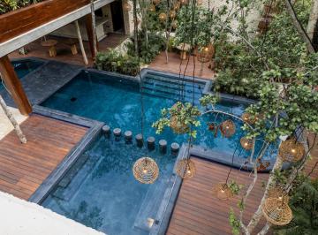 Departamento · 46m² · 1 Recámara · 1 Estacionamiento · Departamento en Tulum con Alberca y Gimnasio a 5 Minutos de Playa Ideal Para Renta Vacacional