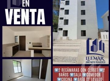Departamento · 2 Recámaras · 1 Estacionamiento · Departamentos Nuevos en Venta de 2 Recamaras en Col. Hidalgo Poniente