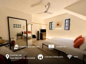 Departamento Renta 30m² de 1 habitación · Céntrico Loft con Servicios en San Miguel de Allende