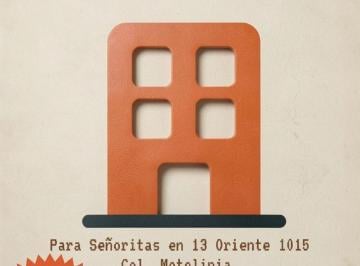 Departamento , Puebla · Recamara Para Señoritas