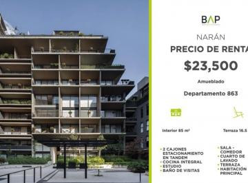 Departamento de 1 habitación, León · Departamento de 101 m² con 1 Recámara en Renta en Jardines del Moral