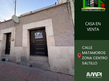Casa de 2 habitaciones, Saltillo · Casa en Venta Zona Centro de Saltillo