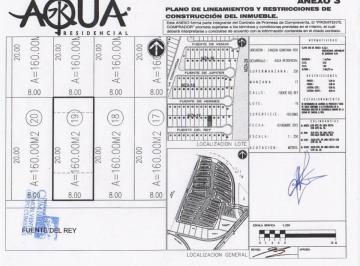 Terreno / Lote · 160m² · Terreno en Venta en Residencial Aqua