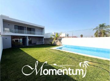 Casa de 3 habitaciones, Yautepec · Venta de Casa Nueva con Alberca en Fracc Real de Oaxtepec