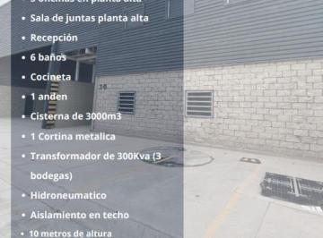 Bodega comercial · 1000m² · Bodega Industrial en Renta, en Fracc. Anda, Torreón, Coah.