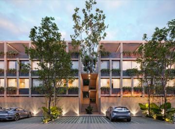 Departamento de 1 habitación, Mérida · Departamento en Venta Planta Baja con Zona de Jardín en Temozón, Mérida Yucatán