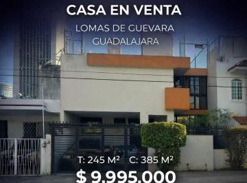 Casa de 4 habitaciones, Guadalajara · Casa en Venta en Guadalajara, Jalisco (Lomas de Guevara)