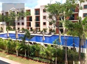 Departamento · 87m² · 2 Recámaras · 2 Estacionamientos · Departamento en Cancún en Pb de 2 Recámaras y Alberca
