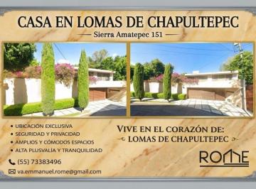 Casa de 5 habitaciones, Miguel Hidalgo · ¡Oportunidad Única! Casa en Lomas de Chapultepec a Minutos de Reforma y Polanco