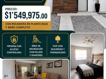 Casa de 3 habitaciones, Soledad de Graciano Sánchez · Privada Valle del Sendero Cerca de Av San Pedro (Sakura)