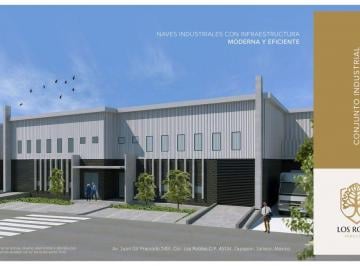 Bodega comercial , Zapopan · Nave Industrial en Renta de 1,688 m² | Los Robles Industrial