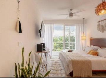 bace0cbd2fddac1e5221e8c73b6ecf71003dca32f77137127f8ac2e75e24b694 · Penthouse Studio con Rooftop Privado y Jacuzzi | Región 15 Tulum | a Minutos de