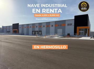 Nave industrial · 4073m² · Nave Industrial en Renta en Hermosillo