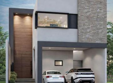 Casa · 256m² · 4 Recámaras · 2 Estacionamientos · Casa en Venta en Álamo Sur, Carretera Nacional - 4 Recamaras