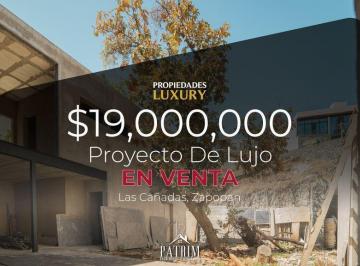 Casa en condominio · 1080m² · 4 Recámaras · 10 Estacionamientos · Casa en Venta en Las Cañadas Zapopan | Opción a Terminar o Proyecto Para Persona