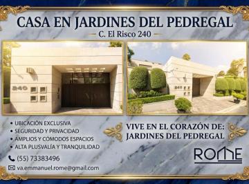 Casa en condominio de 5 habitaciones, Alvaro Obregón · Gran Casa Residencial en Jardines del Pedregal Cerca de Artz, Perisur, Unam y Colegio Peterson
