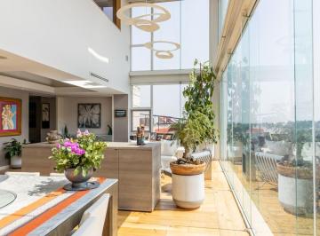 Departamento de 3 habitaciones, Tlalpan · Espectacular Pent House con Terraza en Jardines en La Montaña