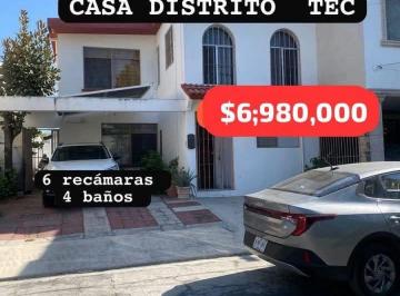 Casa de 6 habitaciones, Monterrey · Casa en Venta Zona Tec
