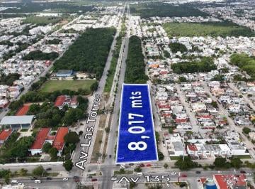 Terreno / Lote · 8017m² · Terreno en Venta, 8017 m, Av Las Torres, Cancun Q. Roo