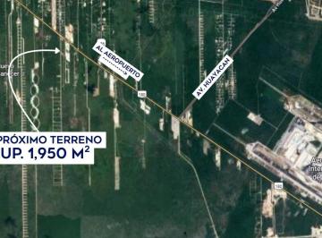 Terreno / Lote · 1950m² · Terreno en Venta – Fraccionamiento Zazi, Cercano Al Aeropuerto de Cancún