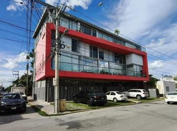 una fachada exterior de un departamenrto en sumatra condos playa del carmen · Departamento de 1 Recamara en Venta en Sumatra Playa del Carmen