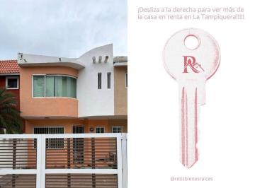 Casa · 3 Recámaras · 1 Estacionamiento · Casa en Renta en La Tampiquera