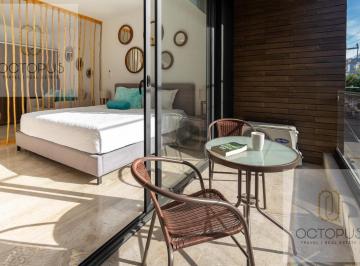 Departamento · 43m² · 15 Estacionamientos · Estudio en Venta en El Centro de Playa del Carmen con Vista Al Mar Caribe