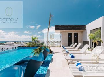 Departamento · 43m² · 15 Estacionamientos · Estudio en Venta en El Corazón de Playa del Carmen – a Pasos del Mar Caribe
