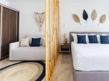 Departamento · 43m² · 15 Estacionamientos · Estudio en Venta en El Centro de Playa del Carmen con Vista Al Mar Caribe