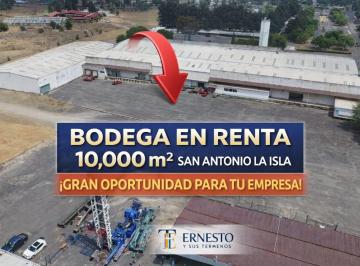 Bodega comercial , San Antonio la Isla · Bodega en Renta San Antonio La Isla