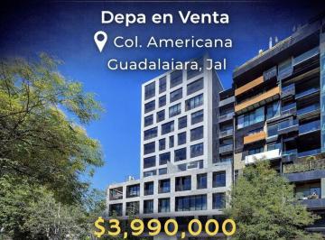 Departamento de 1 habitación, Guadalajara · Departamento Tipo Loft en Venta en Guadalajara, Jalisco (Colonia Americana)