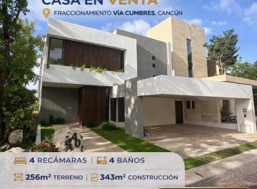 Casa · 350m² · 2 Estacionamientos · Casa en Venta en Vía Cumbres | 350 m² Construcción | Alberca Privada | $10,990,000 Mxn