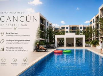 Departamento · 80m² · 3 Recámaras · 1 Estacionamiento · Departamento en Av Huayacán y 127 con Alberca y Gimnasio Ideal Para Rentar o Vivir