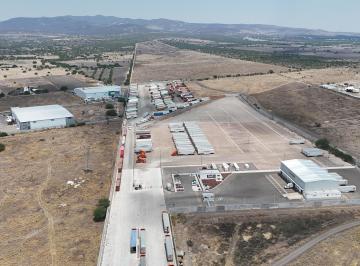 Terreno industrial , Querétaro · Patio de Autotransporte Dentro de Parque Privado