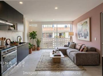 Departamento · 80m² · 2 Recámaras · 1 Estacionamiento · Departamento con Balcón Listo Para Estrenar en Benito Juárez, Cdmx - Brand New Apartment With Balcony