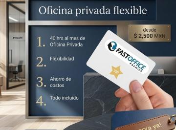 Oficina , Guadalajara · 40 Horas de Oficina Privada Amueblada Al Mes. Membresía de Uso Para 1 Persona.