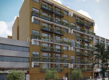 Departamento de 2 habitaciones, Cuauhtémoc · Departamento en Venta de 63 m², Ubicado en Col. Centro, Del. Cuauhtémoc. 2h, 2b, 1e. 26 - 2446fs